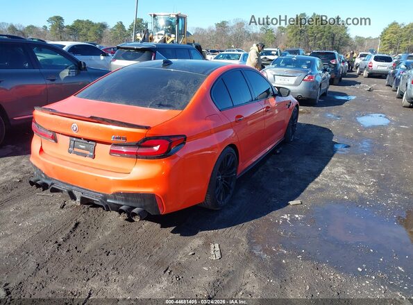 WBSJF0C57JB283411 2018 BMW M5 Orange Tył prawy