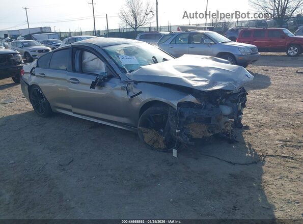 WBSJF0C58KB448397 2019 BMW M5 Серый Передняя правая четверть