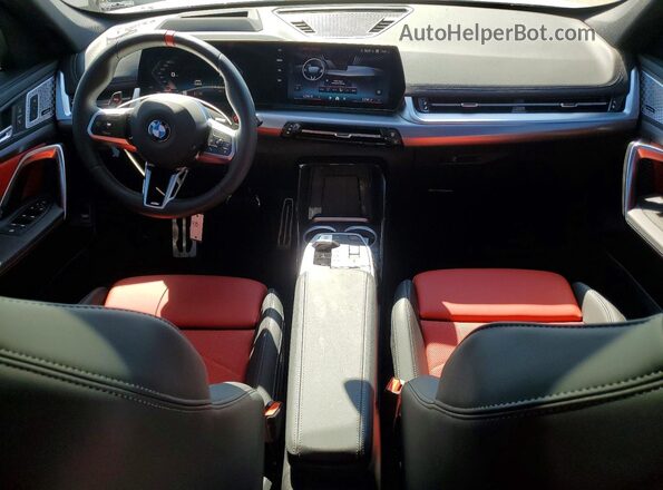 WBX13EF09S5341048 2025 BMW X1 White Widok deski rozdzielczej
