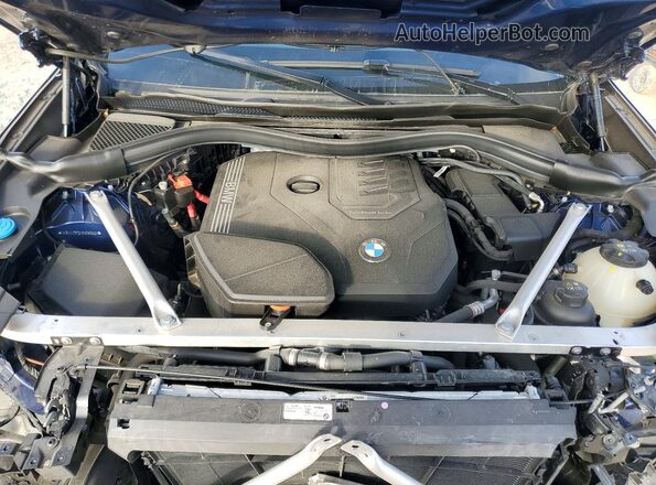 WBX47DP01RN289631 2024 BMW X3 Синий Вид подкапотного пространства