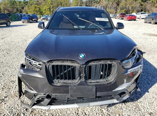 WBX47DP07RN252373 2024 BMW X3 Gray Դիմացի տեսք