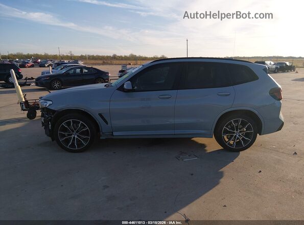 WBX47DP0XNN176660 2022 BMW X3 Gray Widok wnętrza 360 stopni