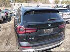2022 Bmw X3 Xdrive30i Black vin: WBX57DP00NN161962