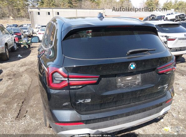 WBX57DP00NN161962 2022 BMW X3 Black 