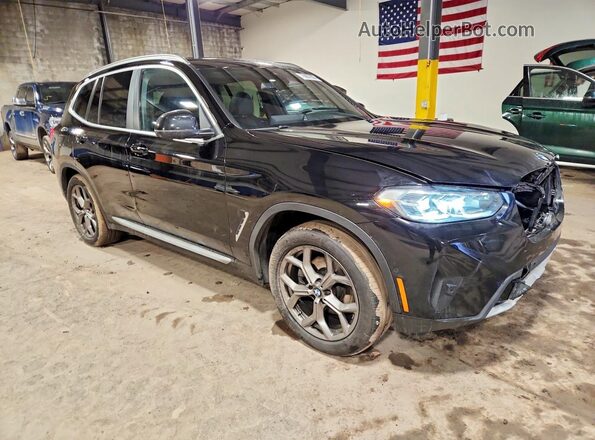 WBX57DP01PN235151 2023 BMW X3 Black Front right
