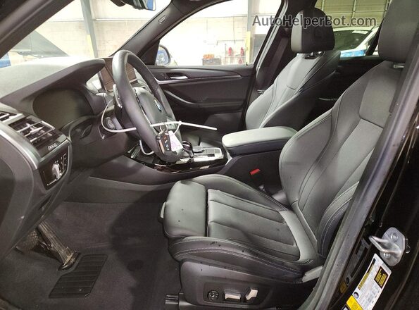 WBX57DP01PN235151 2023 BMW X3 Black Front interior view