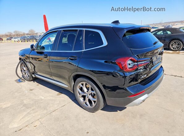 WBX57DP02PN229486 2023 BMW X3 Черный Задняя левая четверть