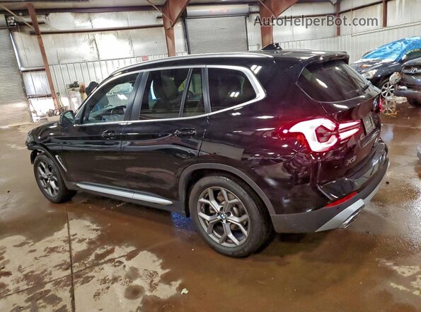 WBX57DP06PN189087 2023 BMW X3 Black Задня ліва чверть