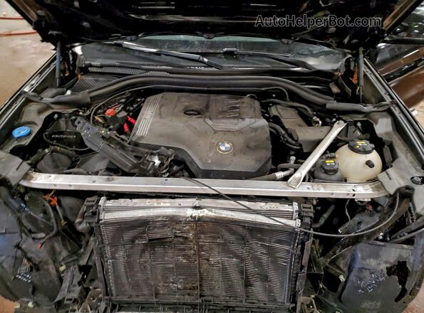 WBX57DP06PN189087 2023 BMW X3 Black Вид підкапотного простору