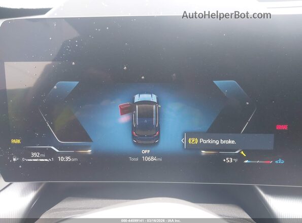 WBX73EF01S5313013 2025 BMW X1 Dark Blue Вид спереди