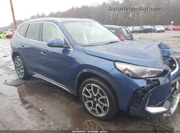 WBX73EF01S5313013 2025 BMW X1 Dark Blue Передняя правая четверть