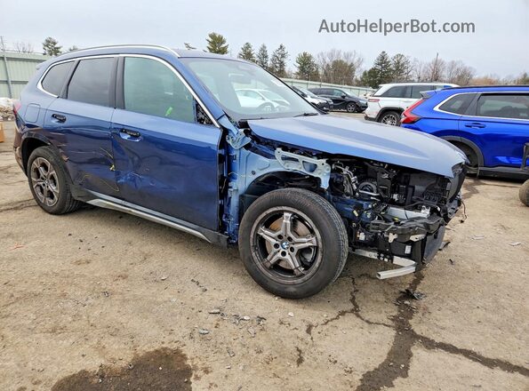 WBX73EF02S5201059 2025 BMW X1 Синий Передняя правая четверть