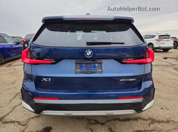 WBX73EF02S5201059 2025 BMW X1 Синий Вид сзади