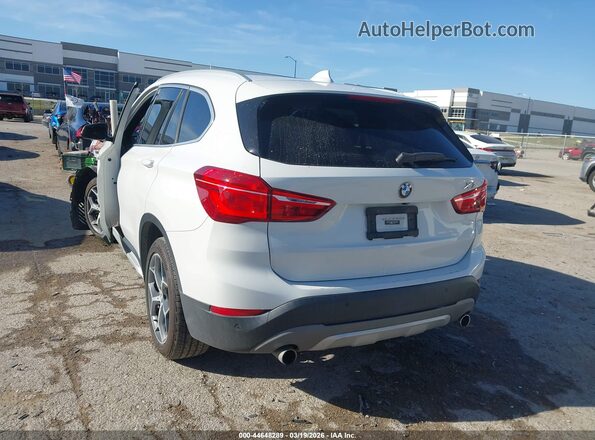 WBXHT3C30J5F92172 2018 BMW X1 Белый Задняя левая четверть