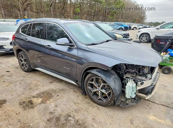 WBXHT3C31J5L25166 2018 BMW X1 Угольный Передняя правая четверть