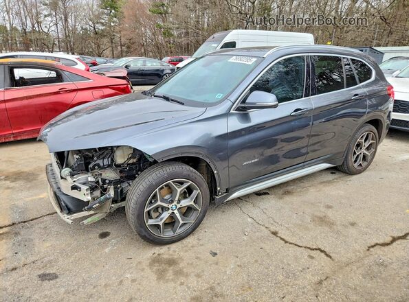 WBXHT3C31J5L25166 2018 BMW X1 Угольный Передняя левая четверть