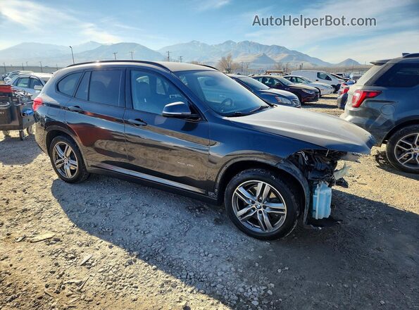 WBXHT3C32H5F71365 2017 BMW X1 Угольный Передняя правая четверть
