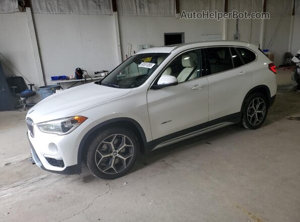 WBXHT3C37G5F66189 2016 BMW X1 White Передня ліва чверть