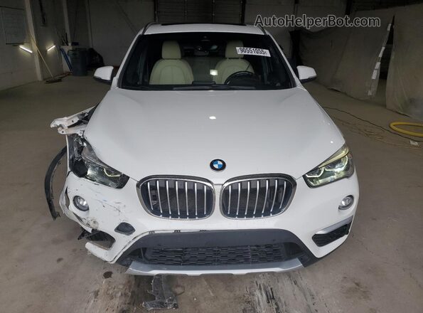 WBXHT3C37G5F66189 2016 BMW X1 White Вид спереду