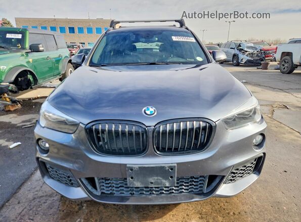 WBXHT3C37J5F92959 2018 BMW X1 Серый Вид спереди