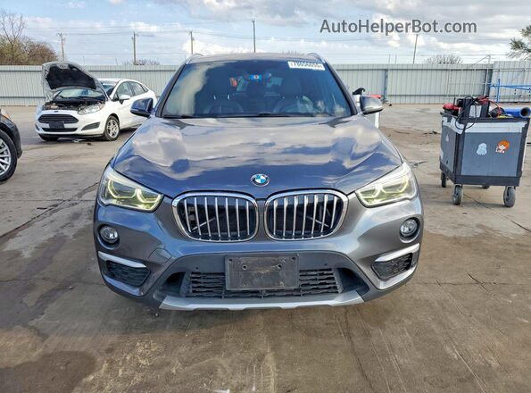 WBXHT3C38G5F66332 2016 BMW X1 Gray Vista frontal