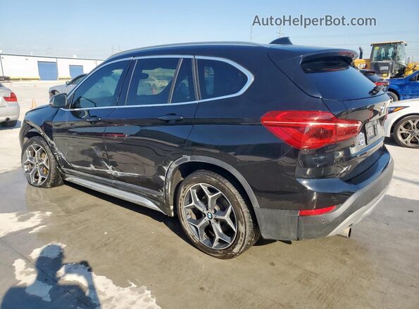 WBXHT3C39J5L27103 2018 BMW X1 Black Tył lewy