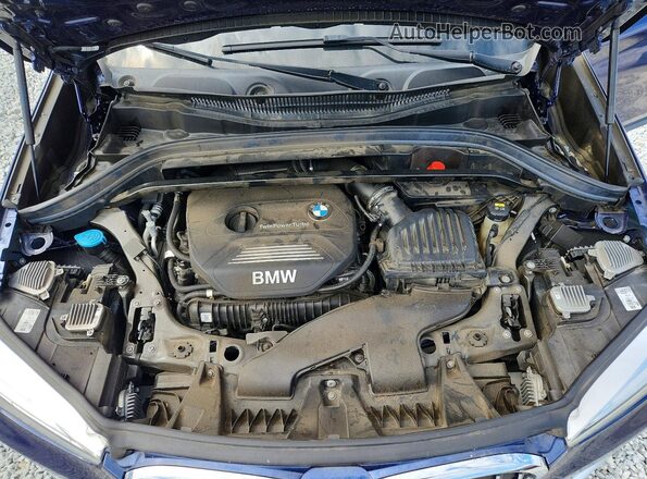 WBXHT3C50K3H34003 2019 BMW X1 Синий Вид подкапотного пространства
