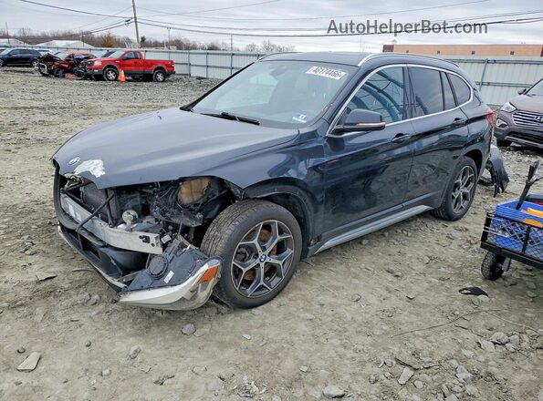 WBXHT3C56K5L36411 2019 BMW X1 Черный Передняя левая четверть