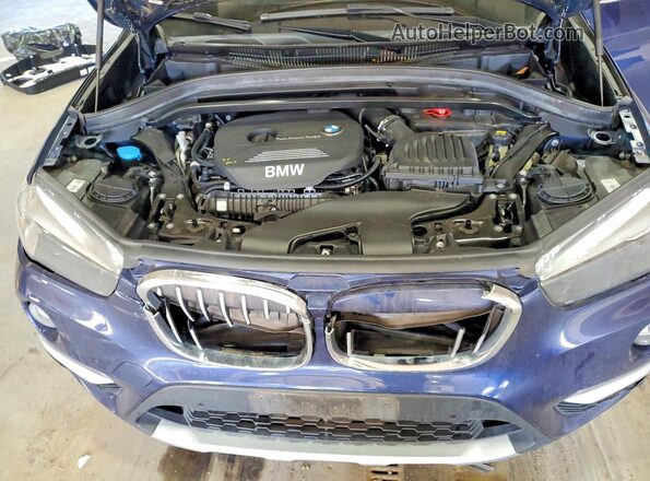 WBXHT3C59K5L37990 2019 BMW X1 Синий Вид подкапотного пространства