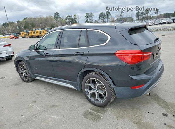 WBXHT3Z34G4A48778 2016 BMW X1 Black Tył lewy