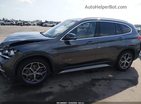WBXHT3Z36H4A65695 2017 BMW X1 Серый Панорамный вид салона 360°