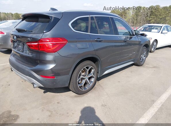 WBXHT3Z36H4A65695 2017 BMW X1 Серый Задняя правая четверть