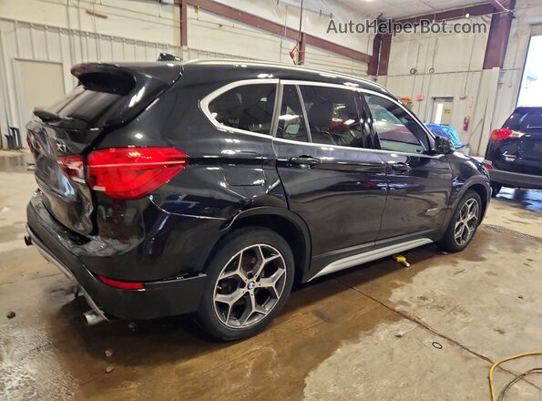 WBXHT3Z38G4A51067 2016 BMW X1 Черный Задняя правая четверть