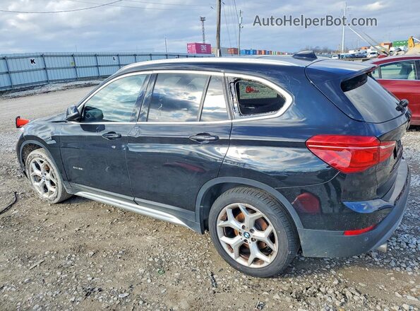 WBXHT3Z39J4A65924 2018 BMW X1 Черный Задняя левая четверть