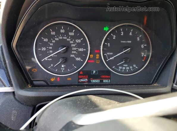 WBXHT3Z39J4A65924 2018 BMW X1 Черный Вид щитка приборов