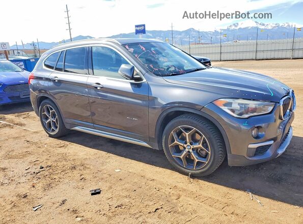 WBXHT3Z3XG4A49112 2016 BMW X1 Charcoal Przód prawy