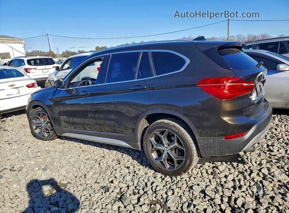 WBXHU7C33H5H33993 2017 BMW X1 Зеленый Задняя левая четверть