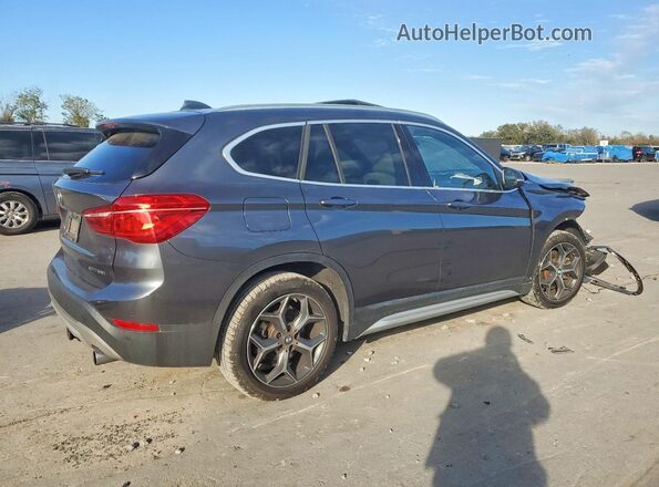 WBXHU7C58K3H44671 2019 BMW X1 Серый Задняя правая четверть