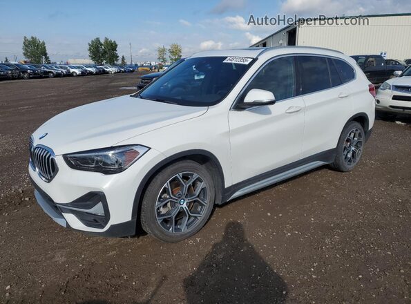 WBXJG9C0XM5S54665 2021 BMW X1 White Передня ліва чверть