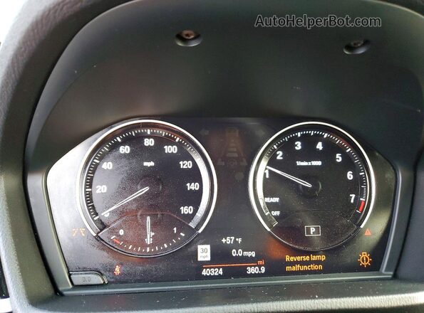 WBXYH9C00L5P96089 2020 BMW X2 Белый Вид щитка приборов