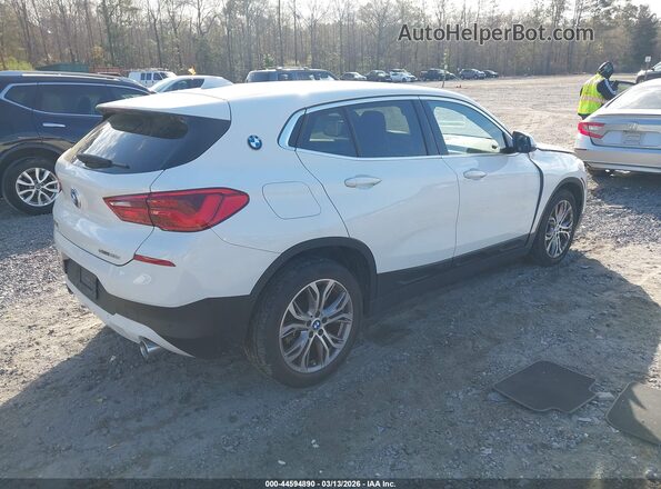 WBXYH9C07L5P33345 2020 BMW X2 Белый Задняя правая четверть