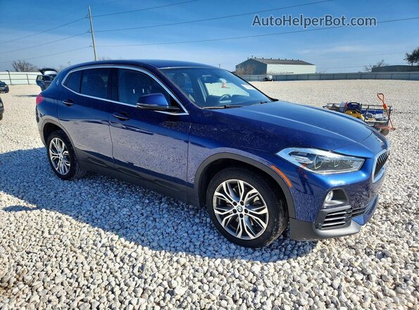 WBXYJ3C39JEP76058 2018 BMW X2 Синий Передняя правая четверть