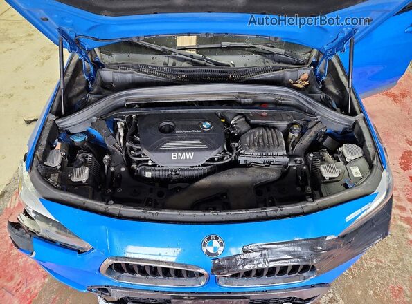 WBXYJ5C39JEF73282 2018 BMW X2 Синий Вид подкапотного пространства