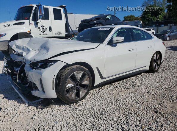 WBY23HD05SFV77355 2025 BMW I4 Белый Передняя левая четверть