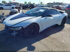 2019 Bmw I8   White vin: WBY2Z6C51K7D09514