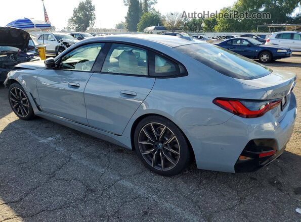 WBY33AW05NFM95042 2022 BMW I4 Серый Задняя левая четверть