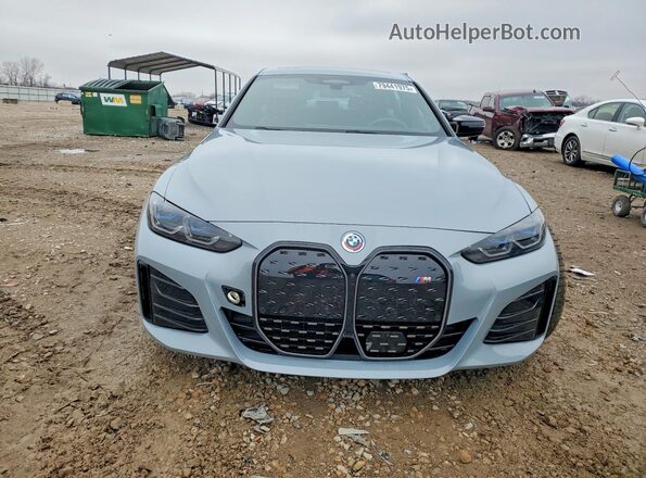 WBY33AW05PFP09708 2023 BMW I4 Gray Вид спереду