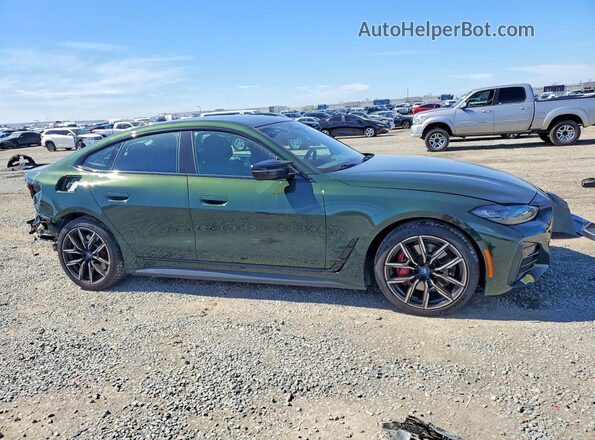 WBY33AW06NFN19865 2022 BMW I4 Зеленый Передняя правая четверть