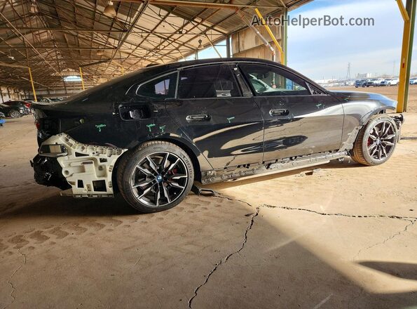 WBY33AW08NFM77487 2022 BMW I4 Black Задня права чверть