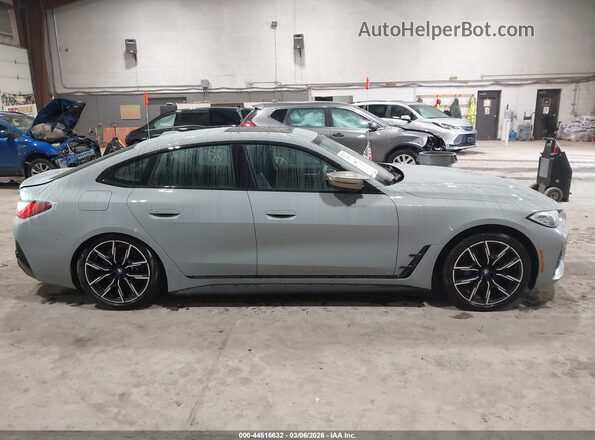 WBY33AW08PFN42907 2023 BMW I4 Gray Вид задньої частини салону